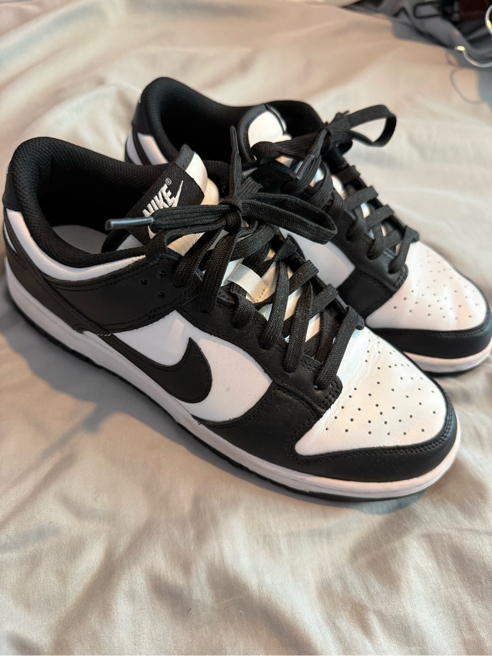 Nike Black and White Low-Top Sneakers